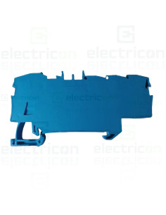 Conector Wago Clema sir derivatie 1×6 mmp, 6×1,5 mmp, albastru, cu capac, Wago, 2006-8034 – montaj rapid și sigur în aplicații e 2