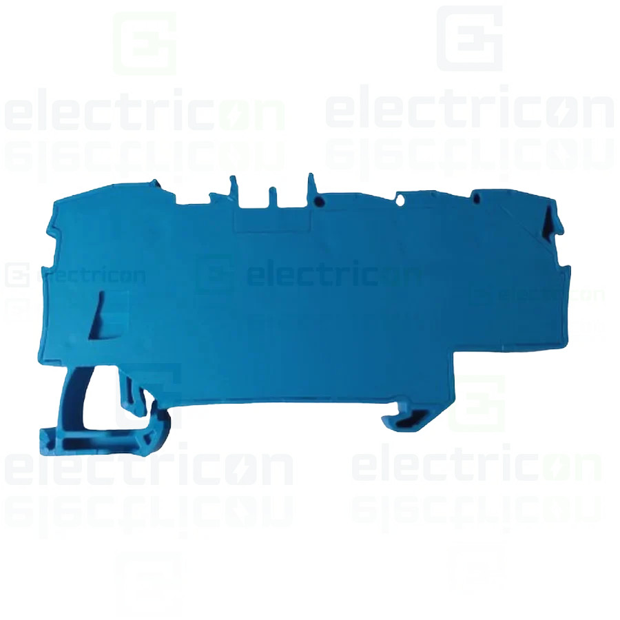 Conector Wago Clema sir derivatie 1×6 mmp, 6×1,5 mmp, albastru, cu capac, Wago, 2006-8034 – montaj rapid și sigur în aplicații e