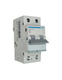 MCB - Siguranță automată - disjunctor - curba B 25A 6kA 1P+N 2M QuickConnect Hager MBS525