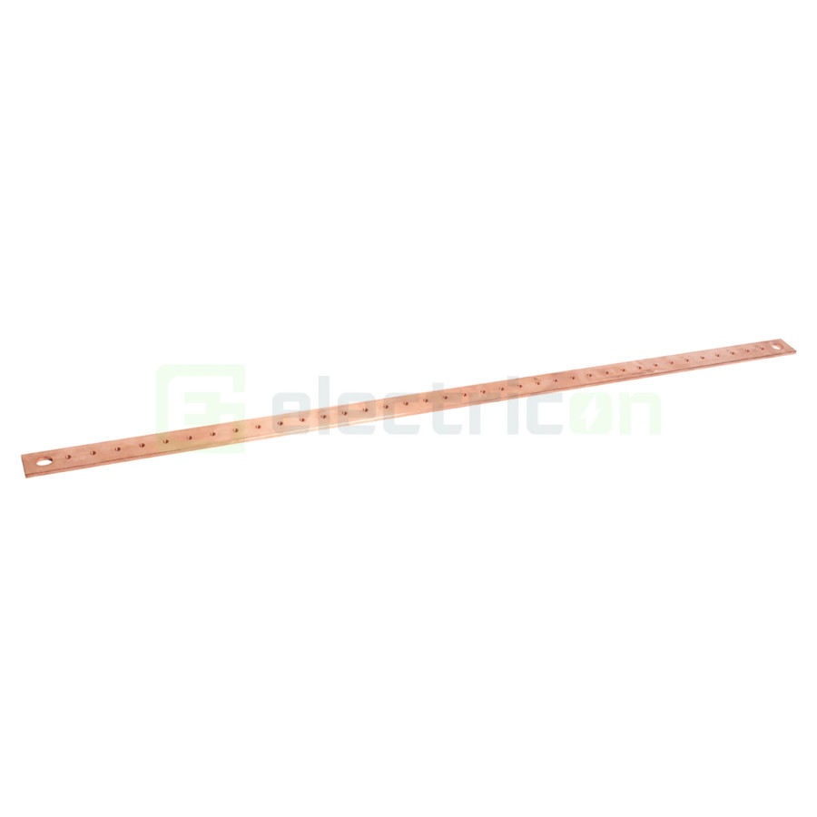 Clemă de derivație Șină Cupru perforata 400A, 32x5mm, L1000,Hager, UC842 – montaj rapid și sigur în aplicații electrice diverse