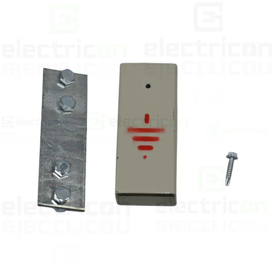 Piesa de separatie cutie cu eclisa pentru impamantare