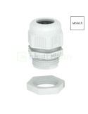 Presetupă - metrică cu contrapiuliță filet M63 x 1.5 V-TEC VM63+ LGR gri deschis - OBO Bettermann 2022776