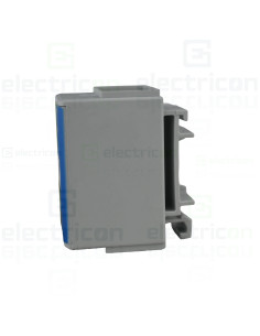 Clemă de derivație Clemă pe șină 2x50/2x50mm2 verde/galben/albastru Morek MAA2050P10 – montaj rapid și sigur în aplicații electr 2