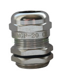 Presetupă - metrică metalică pentru cablu 6-12 mm filet M20 x 1.5 IP66 - Tracon Electric MGF-20