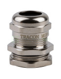 Presetupă - metrică metalică pentru cablu 8-14 mm filet M25 x 1.5 IP66 - Tracon Electric MGF-25
