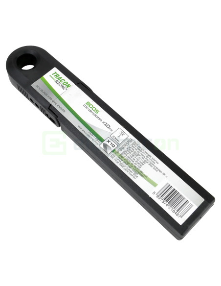 Lame cutter din oţel aliat SK4, 0.5×18×110mm × 10, Tracon Electric, BD05
