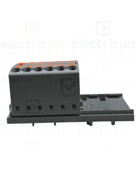 Bloc distribuție Bloc de distributie 4/12x2.5-NS35GY, PTFIX 12X2,5-NS35 BU , gri, Phoenix Contact, 3273022 – montaj rapid și sig