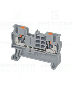 Clemă de derivație Clema șir, 2 conexiuni, 2.5mm2, gri, PT 2,5 Phoenix Contact, 3209510 – montaj rapid și sigur în aplicații ele 2