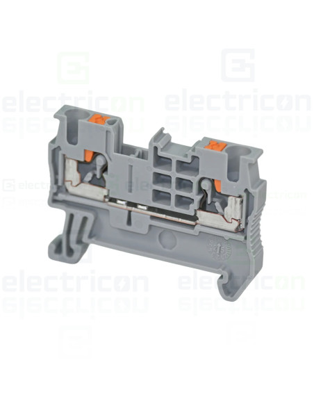 Clemă de derivație Clema șir, 2 conexiuni, 2.5mm2, gri, PT 2,5 Phoenix Contact, 3209510 – montaj rapid și sigur în aplicații ele
