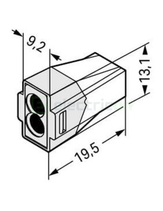 Conector Wago Conector, clemă rapidă, PUSH WIRE, 2 conexiuni, Wago, 773-602 – montaj rapid și sigur în aplicații electrice diver 2