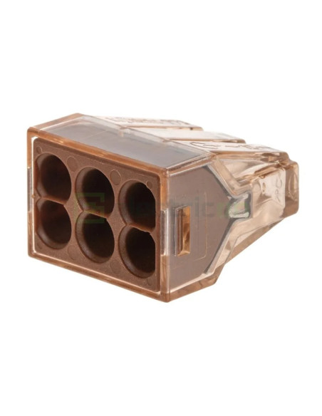Conector Wago Conector, clemă rapidă, PUSH WIRE, 6 conexiuni, Wago, 773-606 – montaj rapid și sigur în aplicații electrice diver