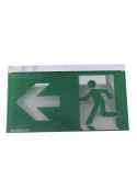 Corp de iluminat de siguranță (tip EXIT) cu baterie, K9 vd:30m Autotest LED 3h 230V A, Schrack, NLK9XU003S