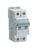 MCB - Siguranță automată - disjunctor - curba C 20A 10kA 2P 2M Hager NCN220