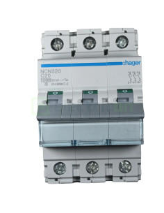 Disjunctor MCB C20A Hager - NCN320 2