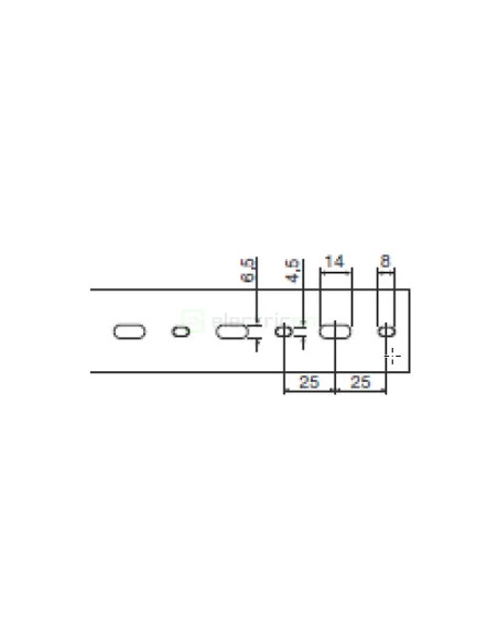 Canal cablu pieptene, BA7, 60x40mm, cu capac PVC, albastru , Hager, BA760040BL - Electricon.ro