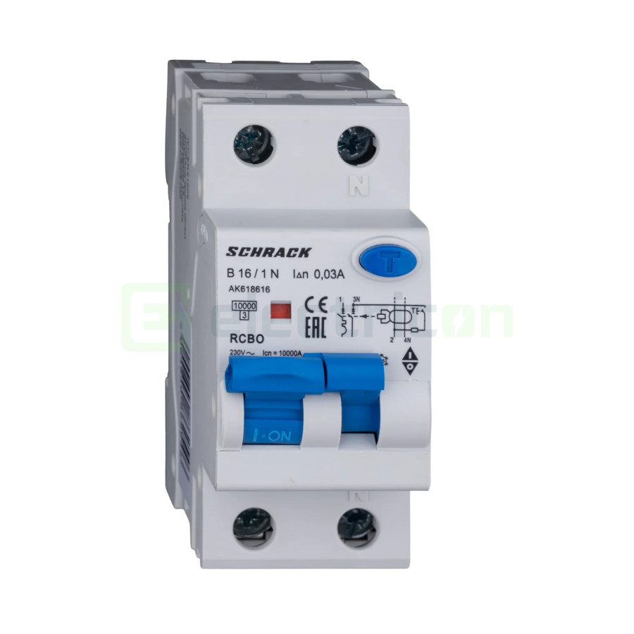 Siguranta RCBO 16A/30mA Schrack - AK618616
