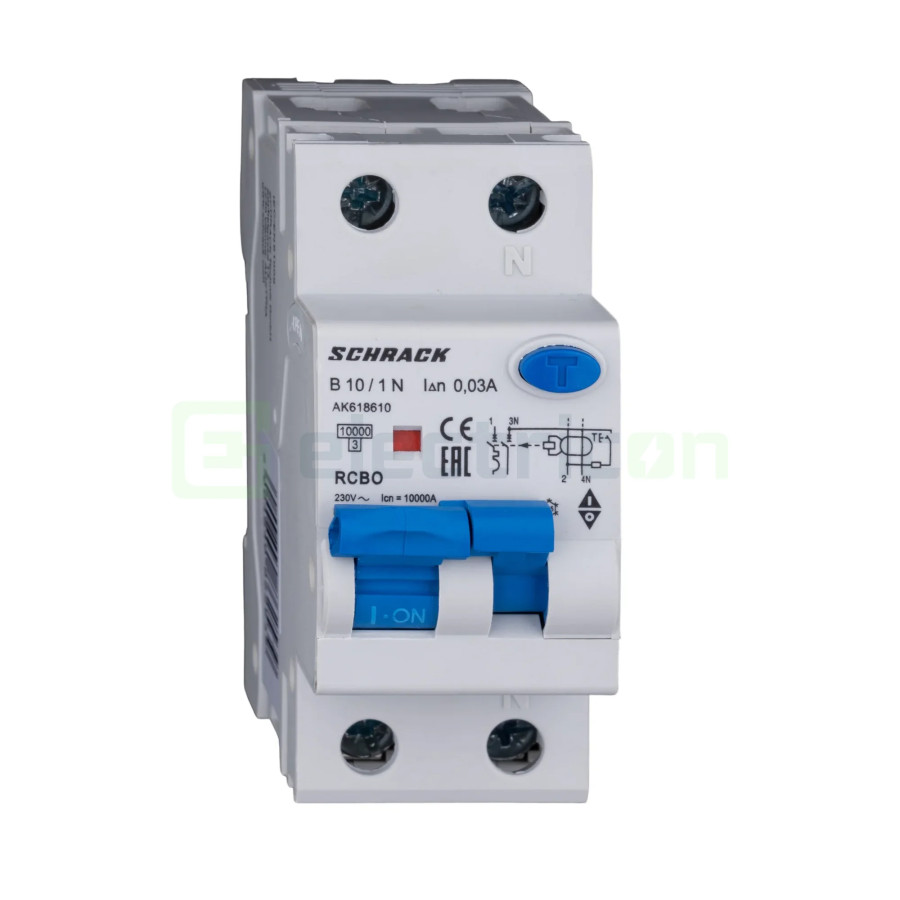 Siguranta RCBO 10A/30mA Schrack - AK618610