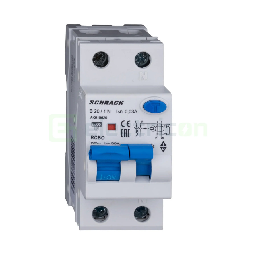 Siguranta RCBO 20A/30mA Schrack - AK618620