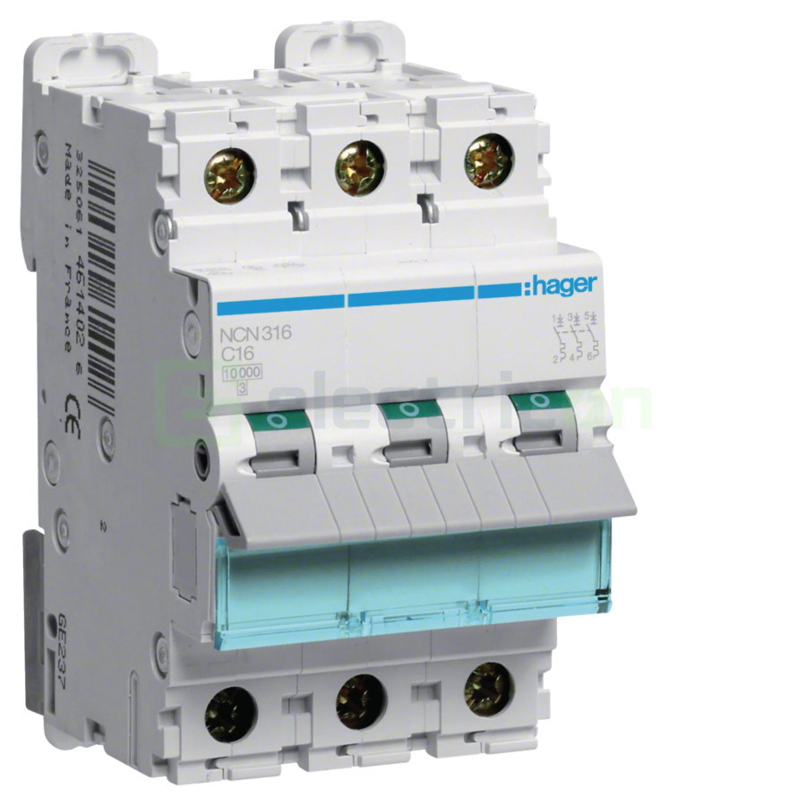 Siguranta MCB C16A Hager - NCN316