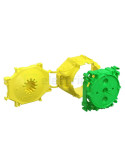 Doză aparataj beton - Ø60 mm adâncime 59 mm etanșă (verde-galben) - Kaiser 1255-01