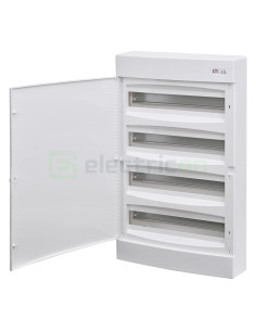 Tablou sigurante, 4x18, 72 module, aplicat, IP40, usa alba, ETI,001100271 - Electricon.ro
