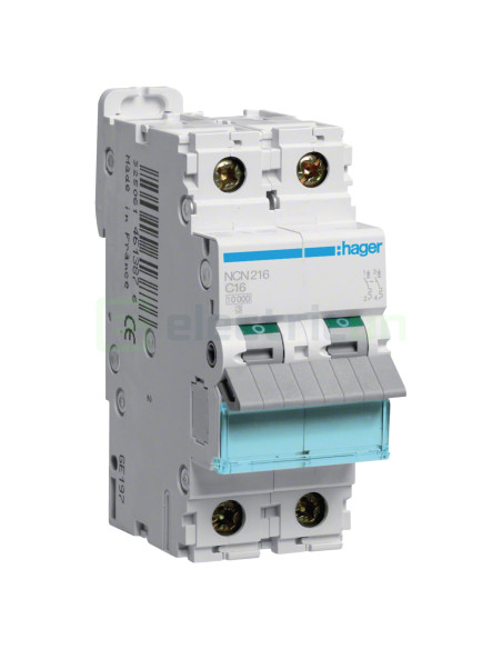 Disjunctor MCB C16A Hager - NCN216