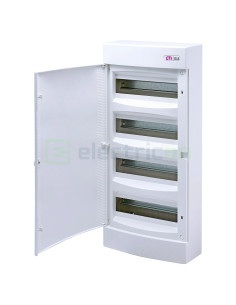 Tablou sigurante, 4x12, 48 module, aplicat, IP40, usa alba, ETI, 001101021 - Electricon.ro