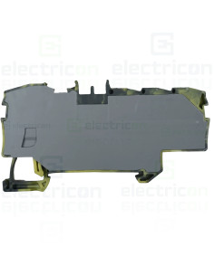 Conector Wago Clema sir derivatie 1×6 mmp, 6×1,5 mmp. cu capac gri-galben, Wago, 2006-8031/000-053 – montaj rapid și sigur în ap