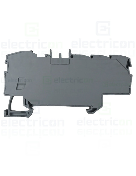 Conector Wago 6 mm² Clema sir derivatie 1×6 mm², 6×1,5 mm² . cu capac gri, Wago, 2006-8031 – montaj rapid și sigur în aplicații 
