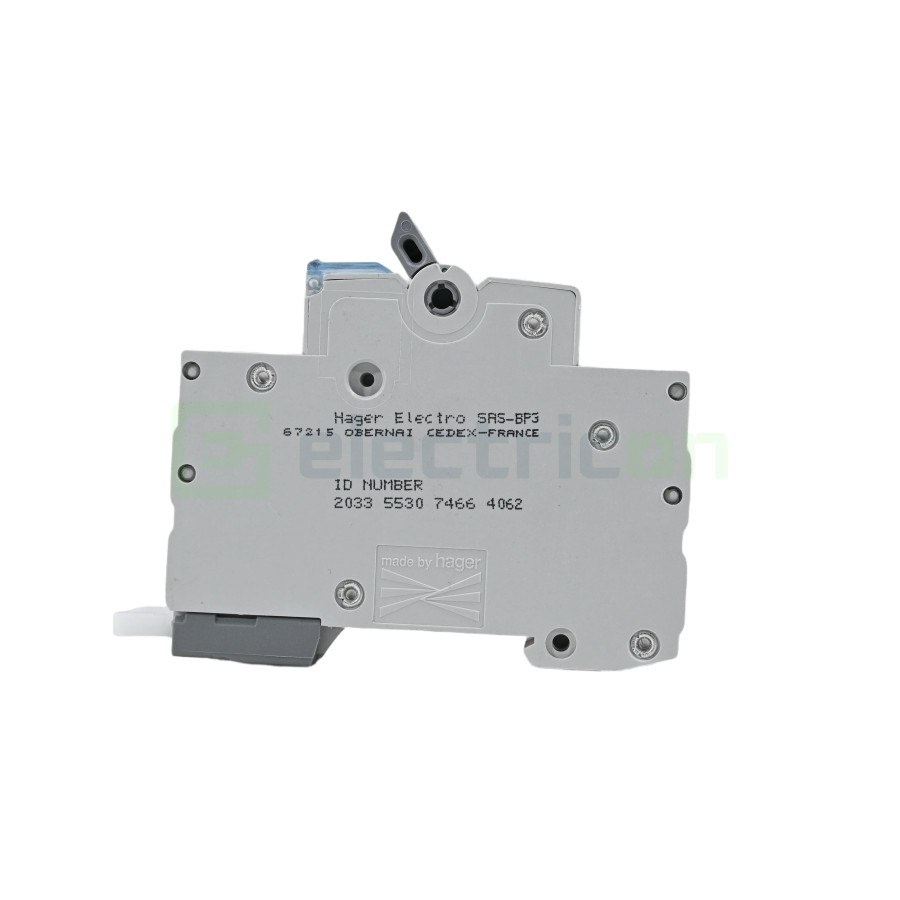 MCB - Siguranță automată - disjunctor - curba B 25A 6kA 1P+N 1M Hager MKN525