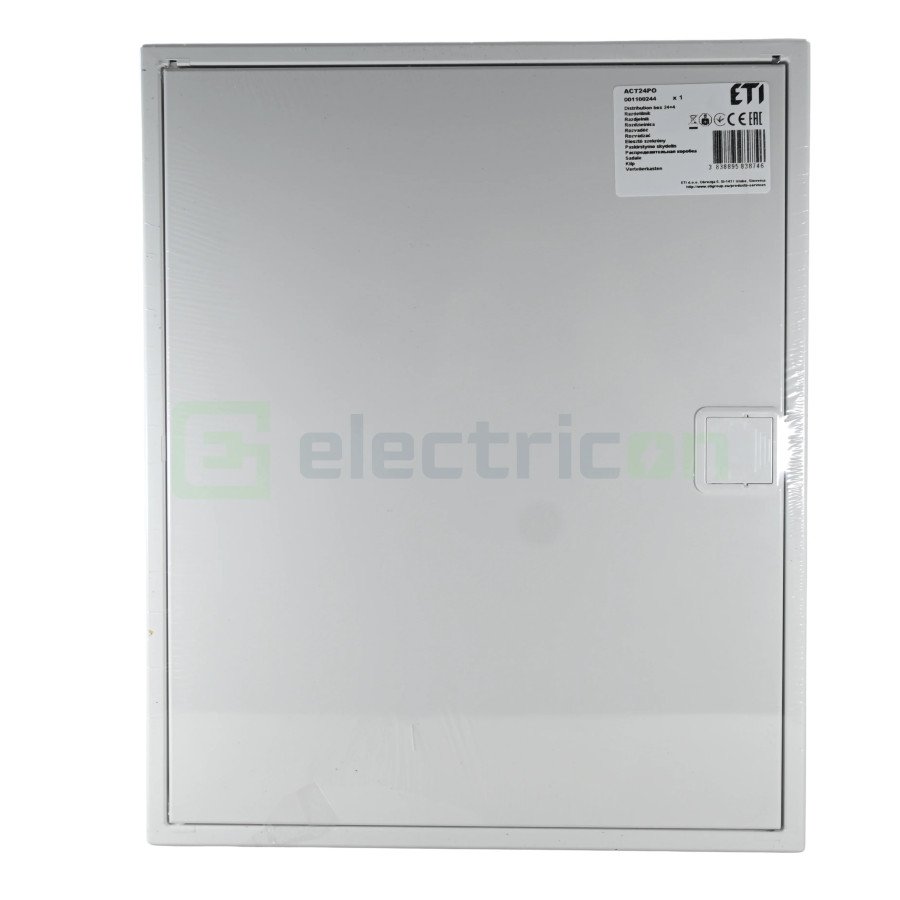 Tablou de sigurante,plastic,aplicat 24module, IP40,ACT40PT, ETI, 001100244 - Electricon.ro