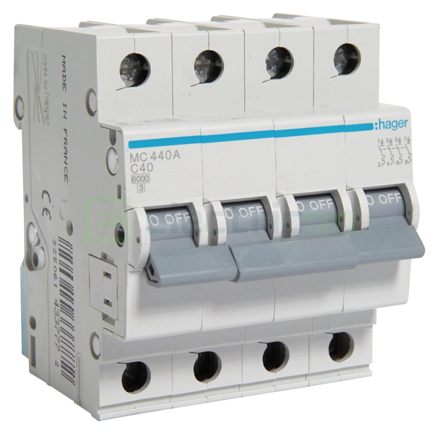Disjunctor MCB C440A Hager - MC440A