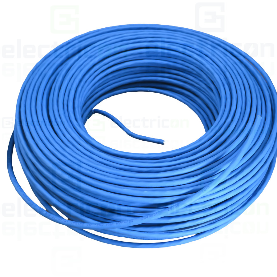 Cablu S/FTP Cat7, 4x2xAWG23/1, 1000 MHz, LS0H, albastru, Schrack, HSKP423HP9 - Electricon.ro
