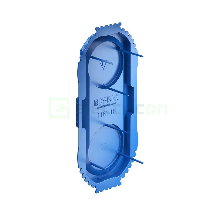 Capac de semnalizare pentru doze duble UP¹ (1656-26) , reutilizabil, Kaiser, 1181-16