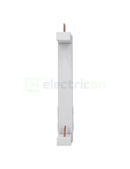 Bareta alimentare (busbar), 3P+N, tip pin, 4 module x 2 randuri, stanga-vertical, 63A, Hager