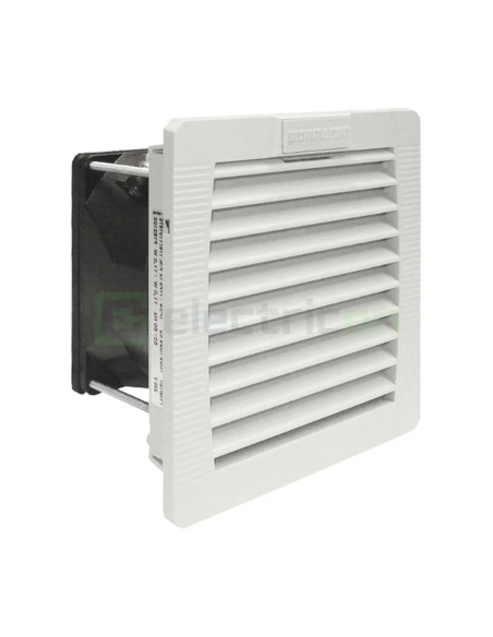 Ventilator cu filtru IP54, 230VAC, 61mc/h, 145x145x70mm, Schrack, IUKNF2523A ➜ Comanda acum pe Electricon.ro ⭐ Livrare rapida ✅ 