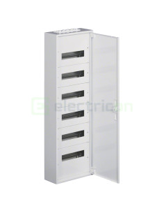 Tablou electric metalic, 72 module 6x12, aplicat cu plastroane, IP30, Hager, FW612W - Electricon.ro