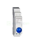 Indicator tensiune - Lampă semnalizare - LED 1x albastru 230V Schrack AZ106803