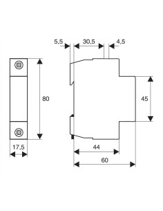 Clemă de derivație Clema nul nedeconectabila, 63A, 1 MW, BMS0, Schrack,BS900004 – montaj rapid și sigur în aplicații electrice d 2