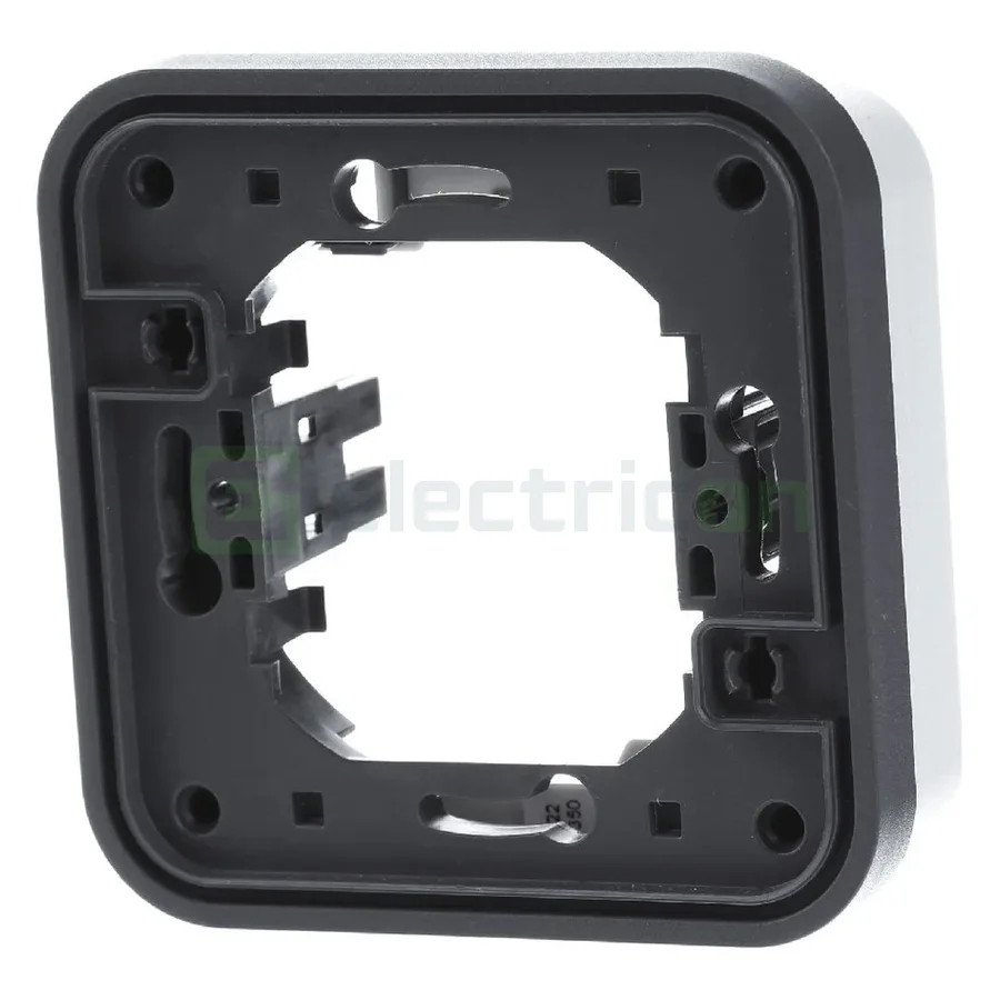 Ramă pentru montaj îngropat cu garnitură, Berker W.1, gri, Hager, 13283505