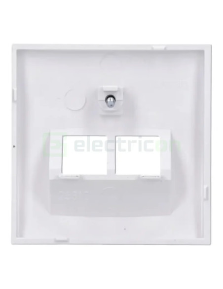 Rama pentru priza dubla retea și TV, Berker S1/B2/B3/B7, Hager, 14091909