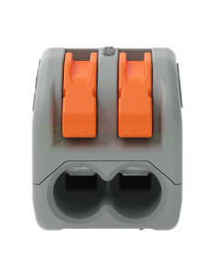 Conector Wago 4 mm² Clema de legatură pentru fir lițat, 2x0.08 -4 mm², Wago, 222-412 – montaj rapid și sigur în aplicații electr 2