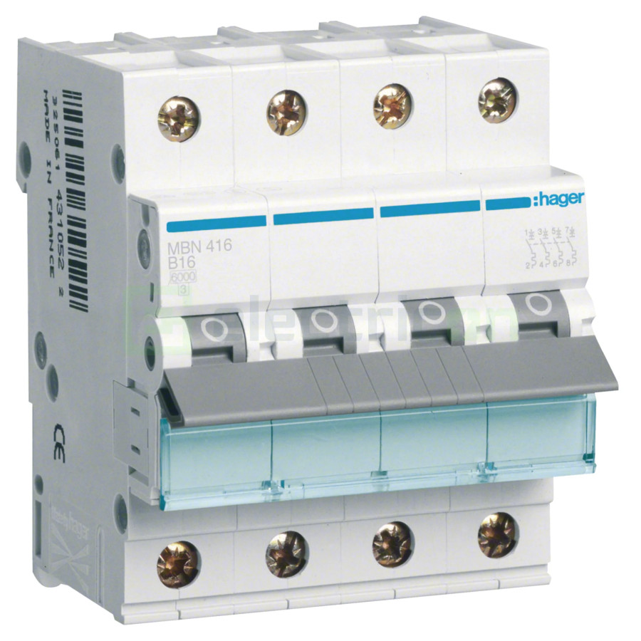 Disjunctor MCB N/A16A Hager - MBN416