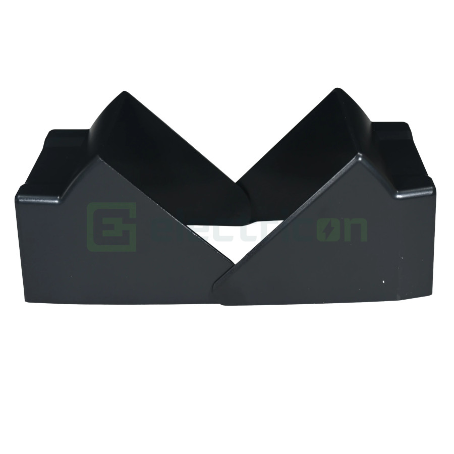 Colț interior Tehalit, GBD50085, PVC, 56x85, RAL9011, Hager, GBD5008549011 - Electricon.ro