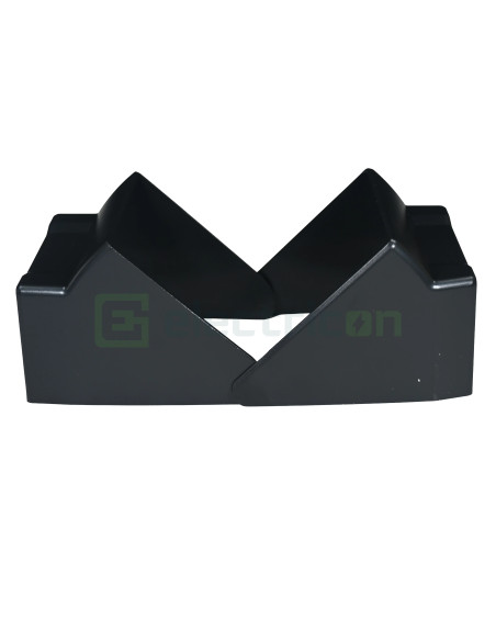 Colț interior Tehalit, GBD50085, PVC, 56x85, RAL9011, Hager, GBD5008549011 - Electricon.ro