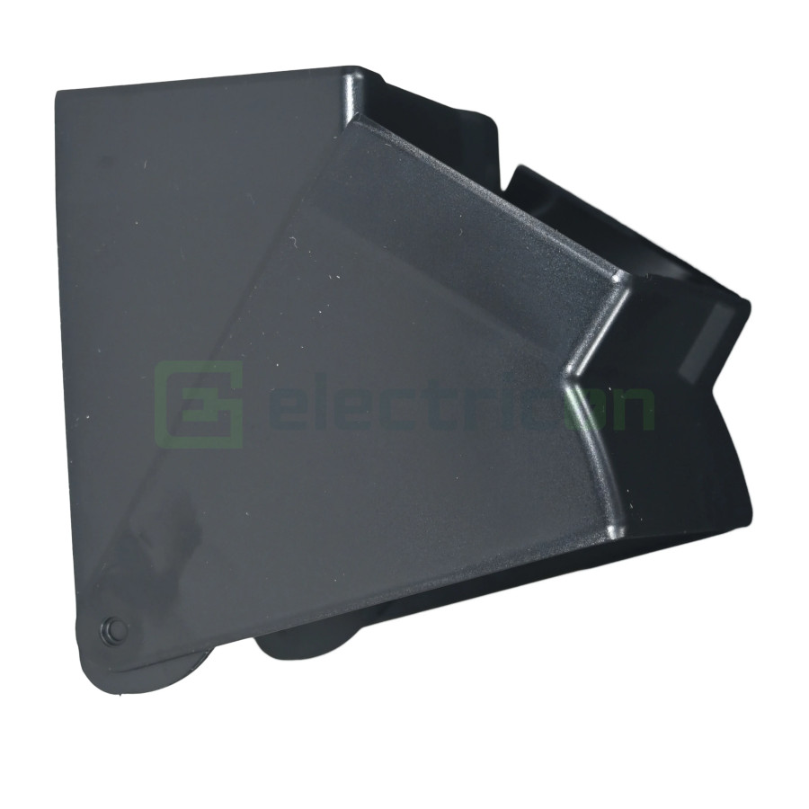 Colț interior Tehalit, GBD50085, PVC, 56x85, RAL9011, Hager, GBD5008549011 - Electricon.ro