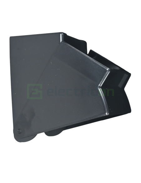 Colț interior Tehalit, GBD50085, PVC, 56x85, RAL9011, Hager, GBD5008549011 - Electricon.ro