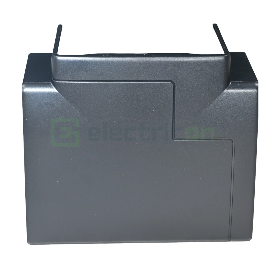 Piesă T GBD50085, 50x85, PVC, RAL9011, Hager, GBD5008589011 - Electricon.ro