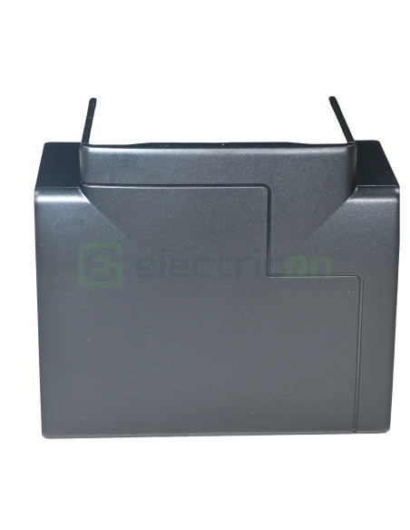 Piesă T GBD50085, 50x85, PVC, RAL9011, Hager, GBD5008589011 - Electricon.ro