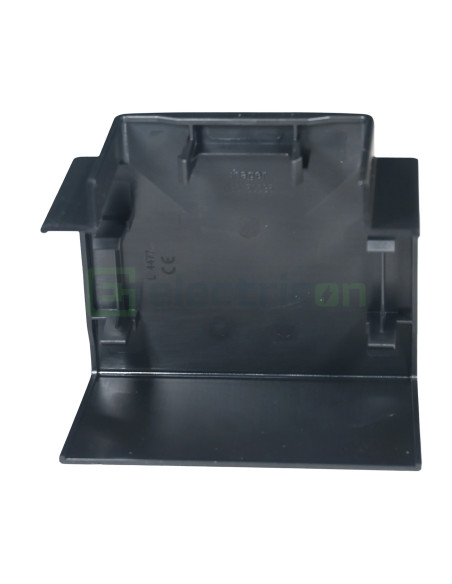 Piesă T GBD50085, 50x85, PVC, RAL9011, Hager, GBD5008589011 - Electricon.ro